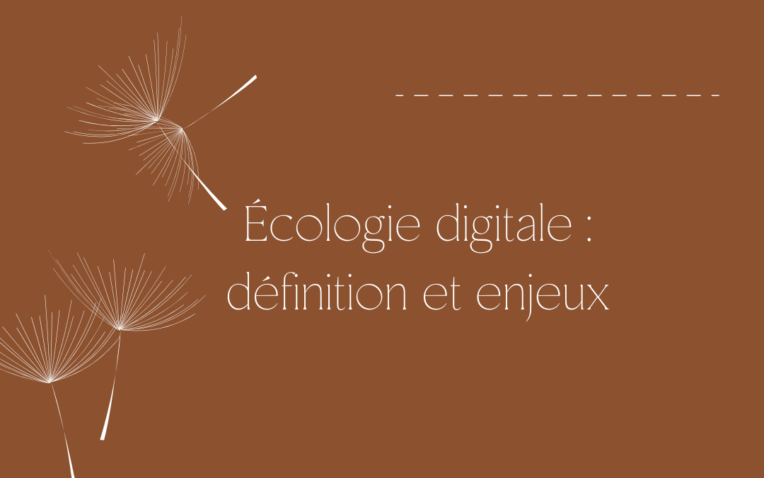 Écologie digitale : définition et enjeux