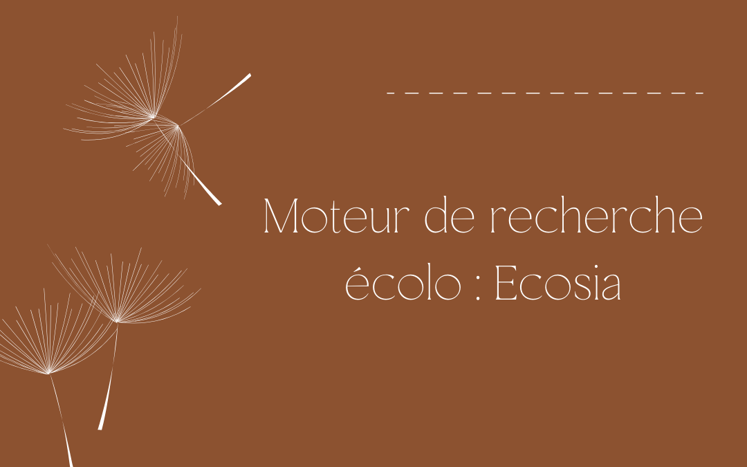Moteur de Recherche Alternatif et Écolo : Ecosia