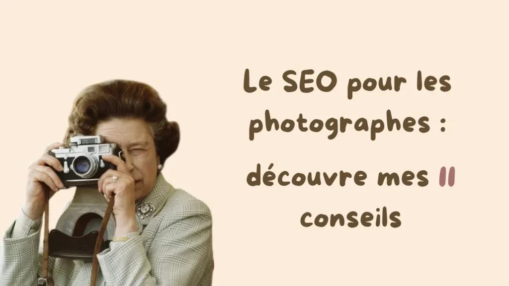 reine elizabeth qui prend une photo