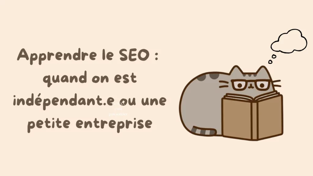 apprendre le seo